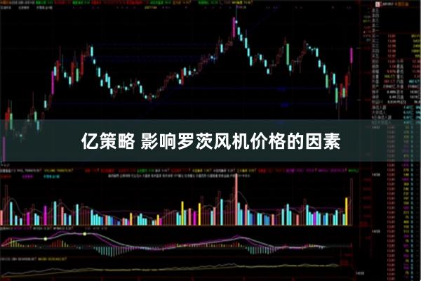 亿策略 影响罗茨风机价格的因素